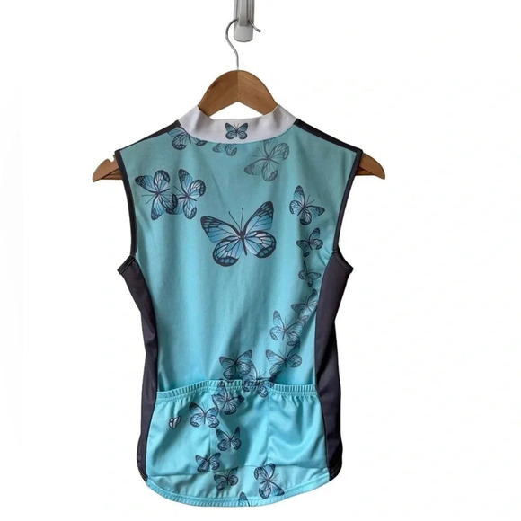 Pearl Izumi PI Originals Butterfly Zip Cycling Jersey Sleeveless Women’s Size S - Picture 5 of 11